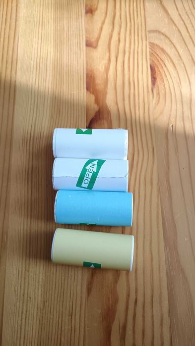 Различни лепящи ролки за мини принтери