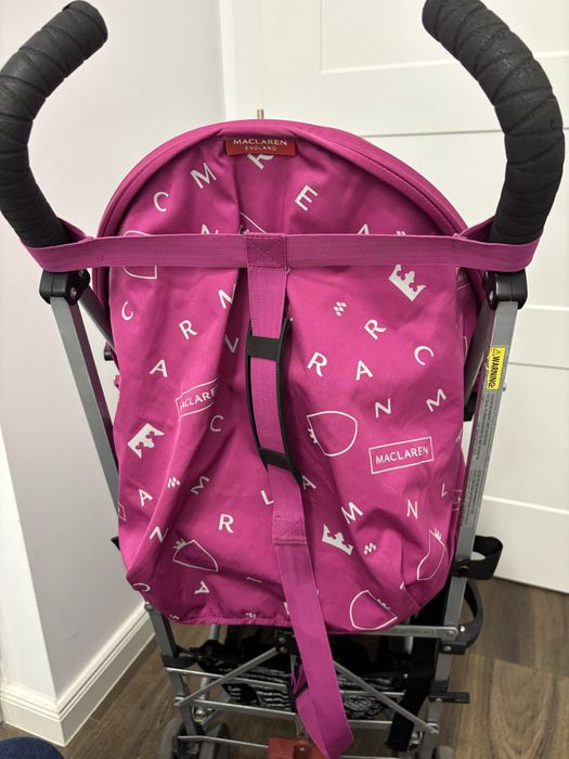 Розова бебешка количка Maclaren Triumph