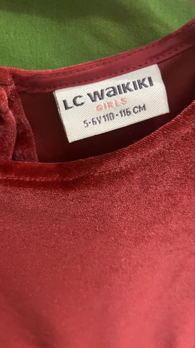 Платье детское летнее одевали по 1-2 раза