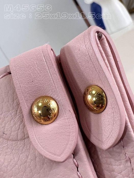 Geanta Louis Vuitton Onthego 25cm roz, tip Premium