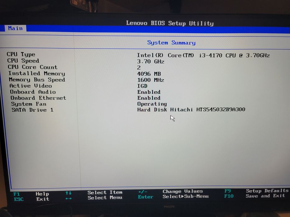 Mini PC Lenovo M73 Intel I5 gen4 4gb ram HDD 500GB