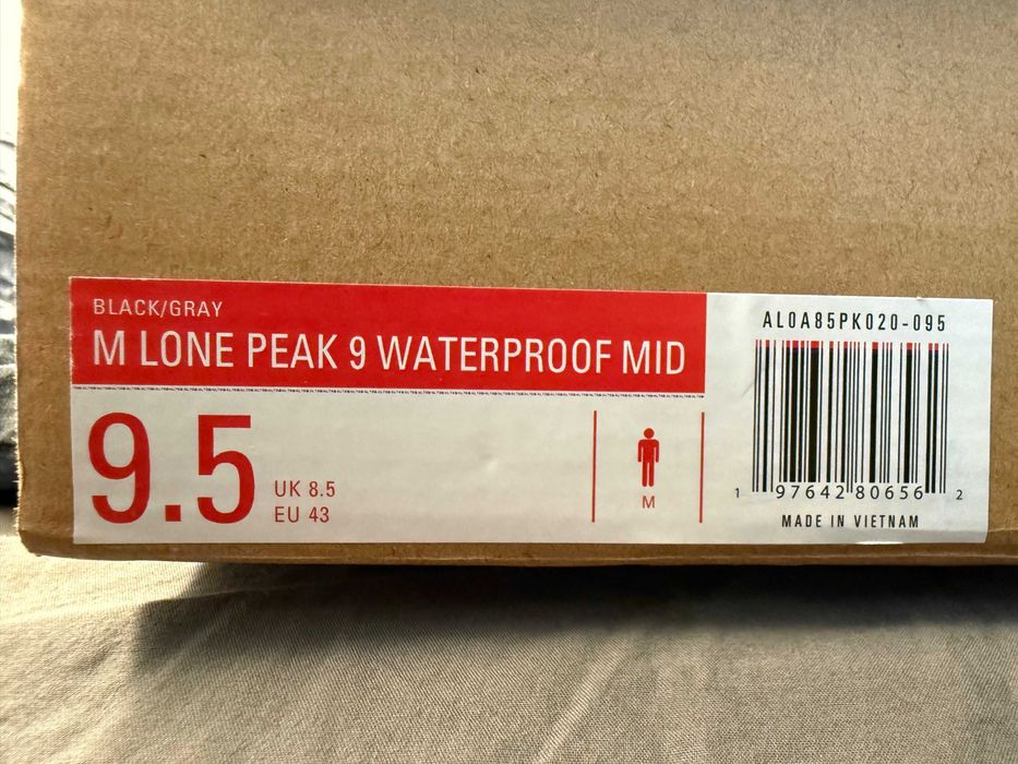 Туристически обувки Altra Lone Peak 9 Waterproof Mid – EU 43 - почти нови