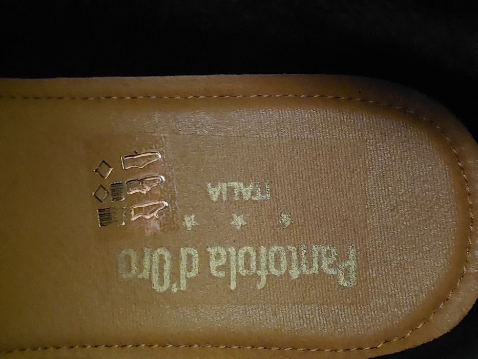 Естествена кожа!!! No.44, 28.6см Pantofola D'oro levico uomo high