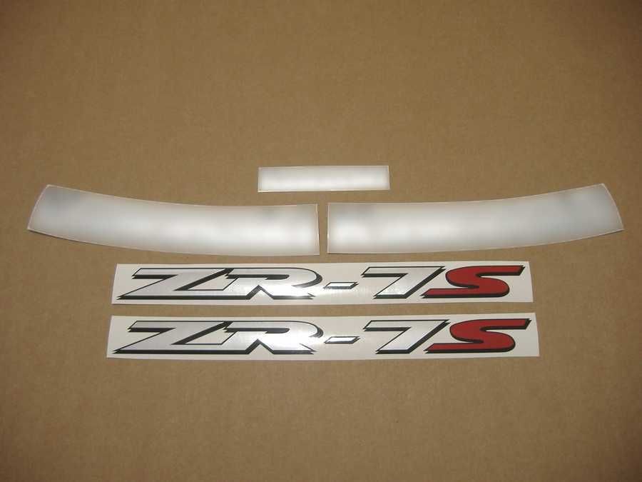 Стикери Kawasaki ZR-7/ZR-7S 1999г-2004г лепенки кавазаки zr7 zr7s зр7