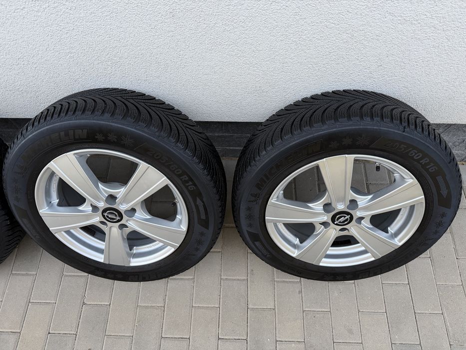 Jante cu anvelope 5x105 16” compatibile Opel Astra J, K