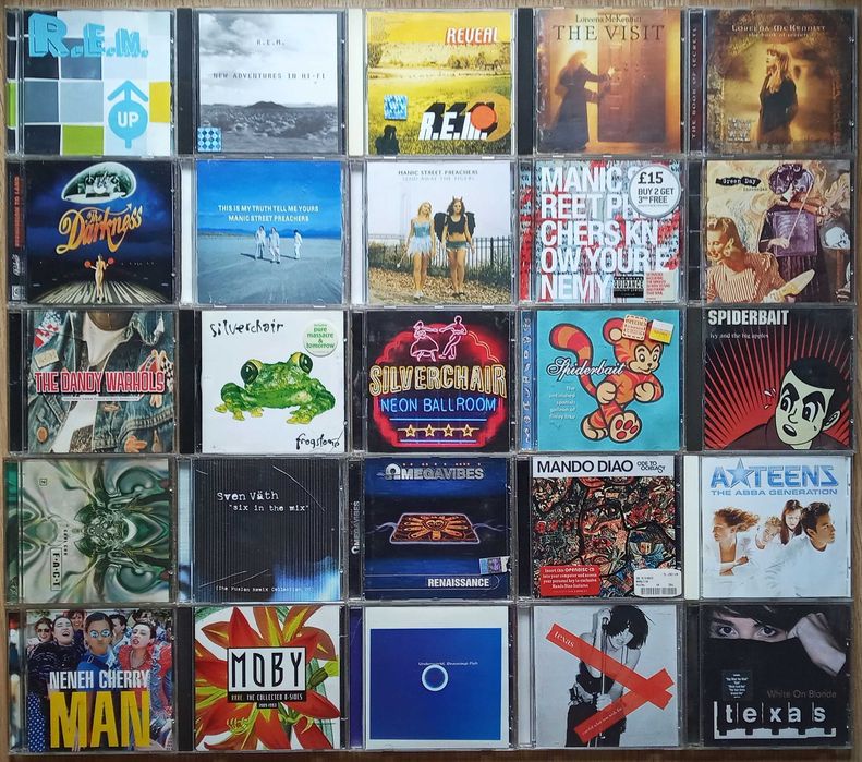 cd-uri originale second hand cu muzica