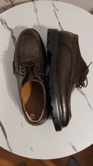 Pantofi bărbați culoare maro închis