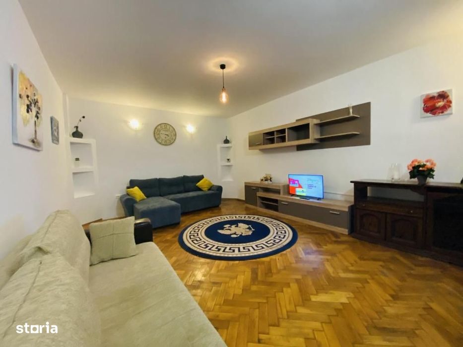 Apartament 2 camere in Str. Castelului, etaj 1, 2 bai, mobilat,utilat!
