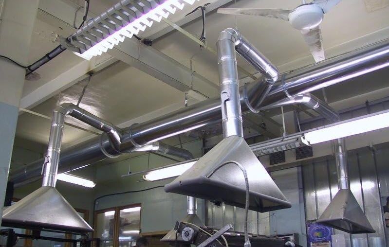 Вентиляции устанофка