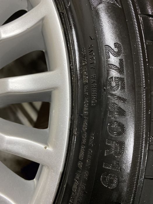 Диски с резиной от mersedes w221 r19