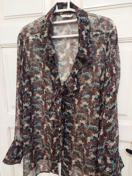 Блузка шифон С галстуком