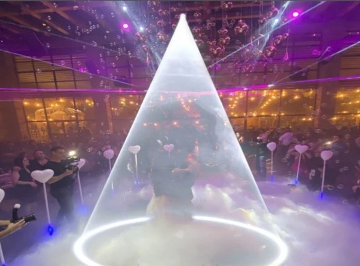 Laser valsul mirilor de vanzare 12W 30kpps RGB