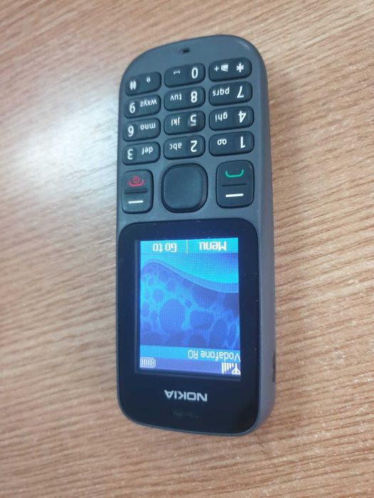 Nokia 100 telefon seniori taste butoane necodat perfect functional