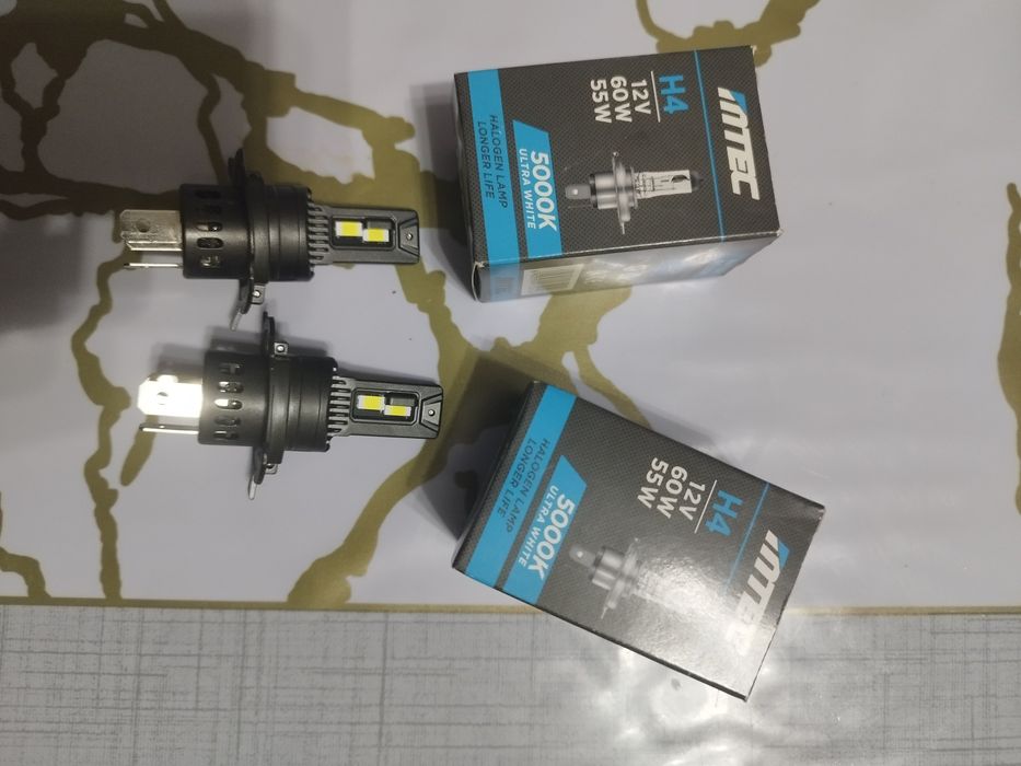 Передний фары лэд