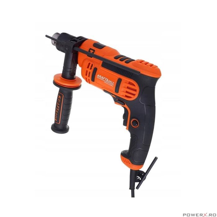 Masina de gaurit cu percutie, bormasina, putere 1600 W, 220V, Kraft