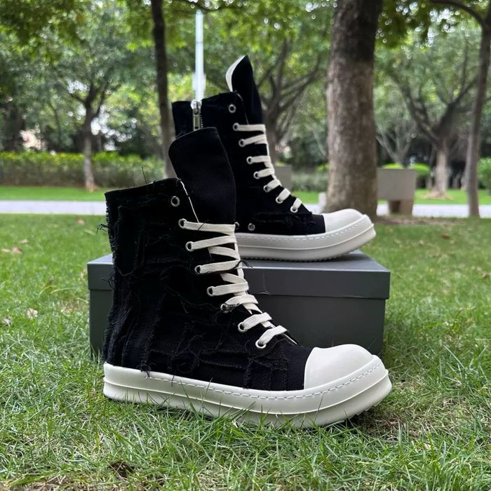 Rick Owens Denim Slashed