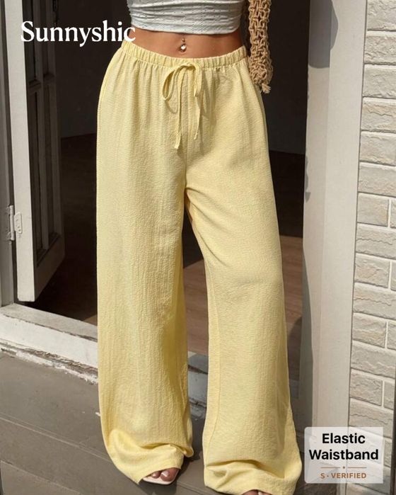 Брюки Сжатый Хлопок