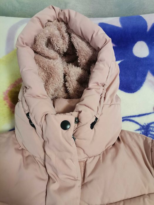 Детско зимно дълго яке за момиче