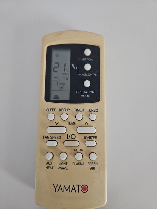 Telecomanda Clima Yamato AC remote IR