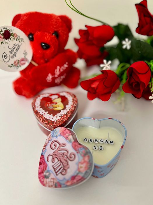 Подарък за Св.Валентин/Свещи за Св.Валентин/Св.Валентин
