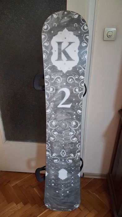 Сноуборд дъска K2 Brigade 158 + Burton Freestyle автомати
