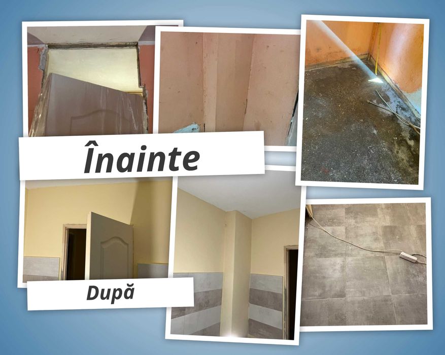 Zugrav, Vopsitor, Parchet,Glet,Gresier.