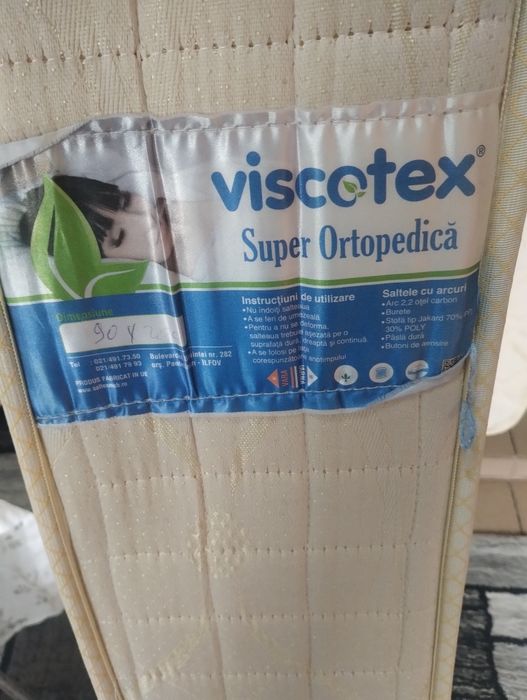 Saltea ortopedica viscotex