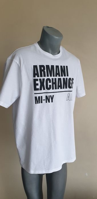 Armani Exchange A/X Organic Cotton /  XL НОВО! ОРИГИНАЛ! Мъжка Тениска