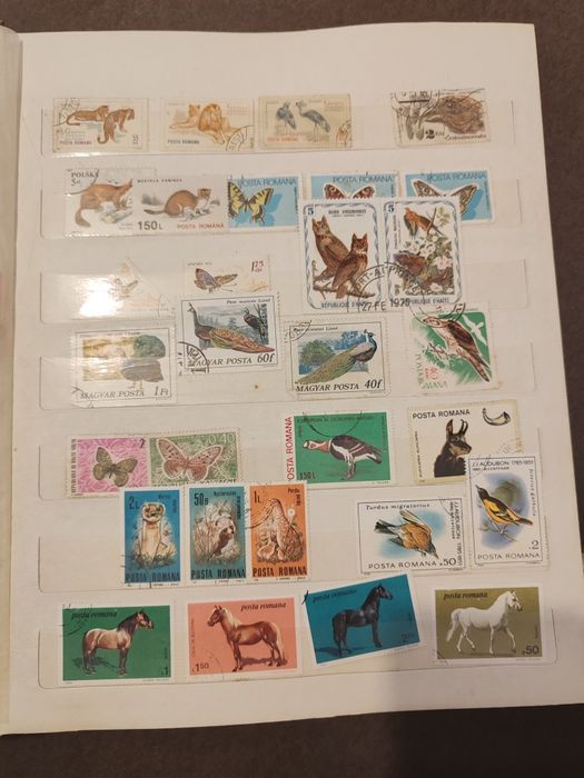 Clasor timbre colecție