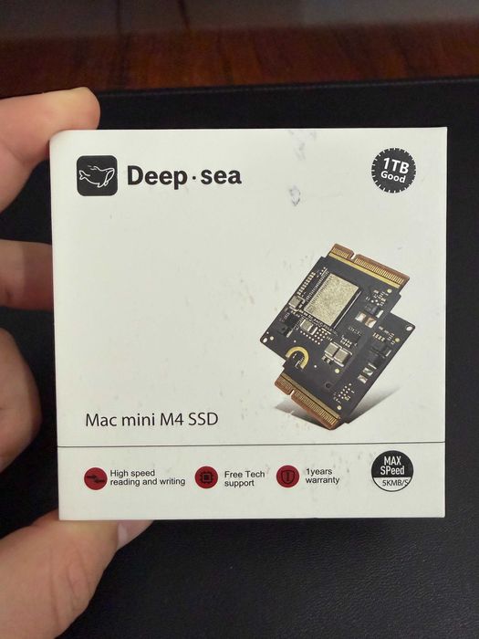 SSD Mac mini M4 1 Tb Deepsea с установкой