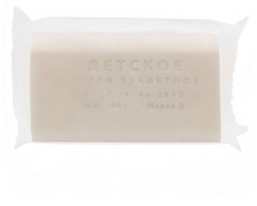 Детское мыло твердое 100 гр производим