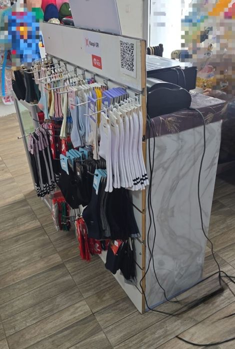 Кассовая зона с экопанелью