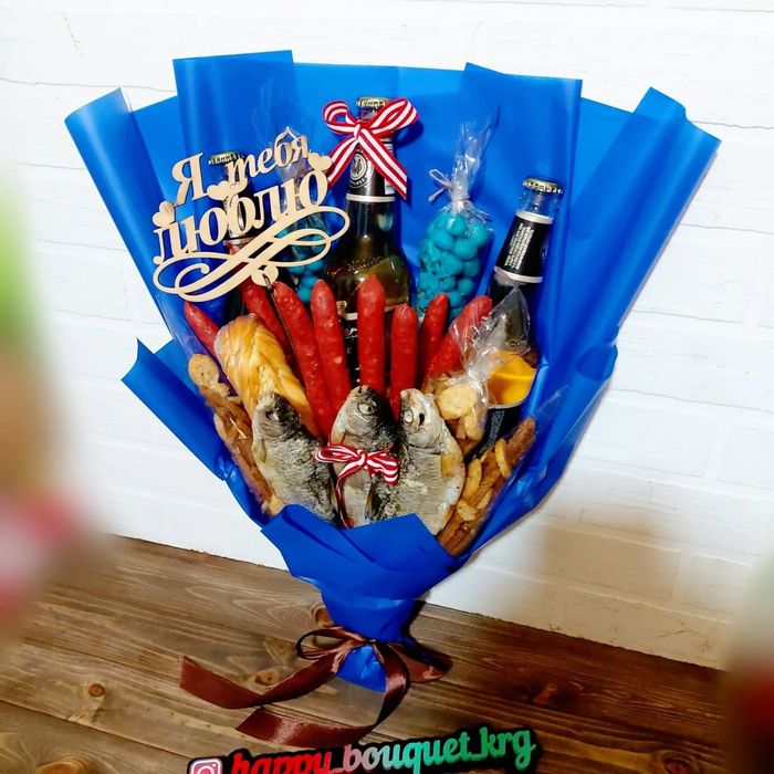 Мужские букеты на подарок