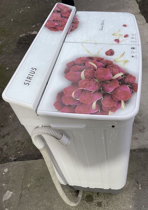 Sirius - полуавтомат кир мошина - стиралька 9кг/5кг