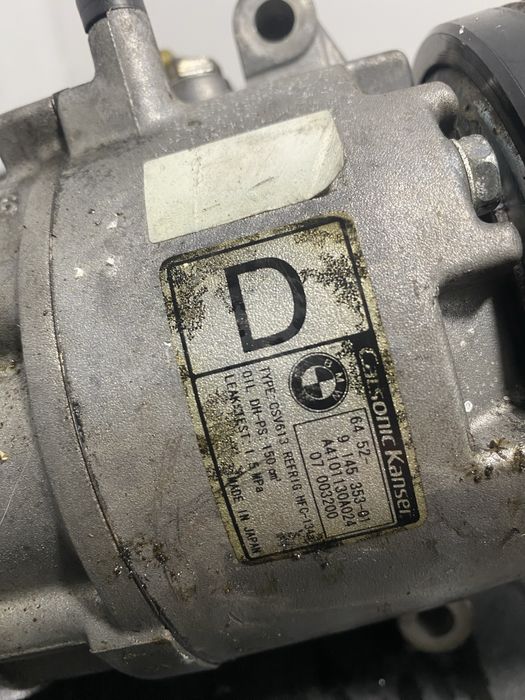 Compresor clima AC BMW X3 E83 2.0d 150cp N47 177cp 9145353