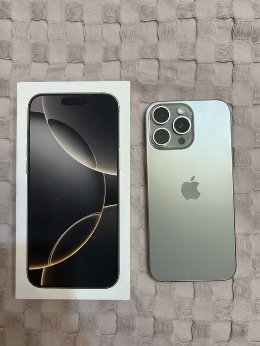 Iphone 16 pro max 256GB 91% без ремонта торг есть