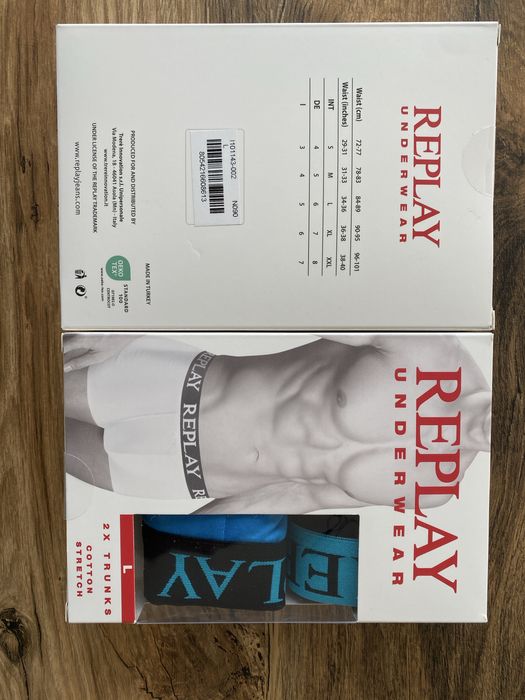 Boxeri Replay Marimea L set 2 bucati