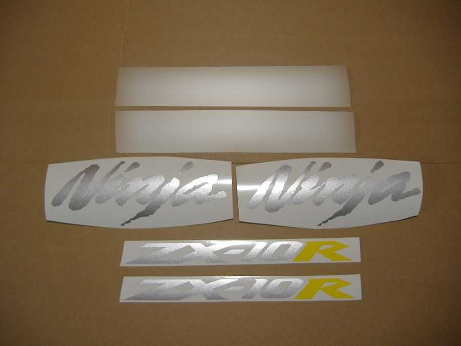 Стикери Kawasaki ZX10R Ninja 2004-2005 кавазаки зх10р лепенки zx-10r