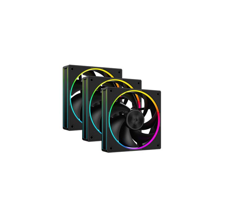 ' Комплект вентиляторов ID-Cooling AF-127-ARGB-K TRIO (Black)