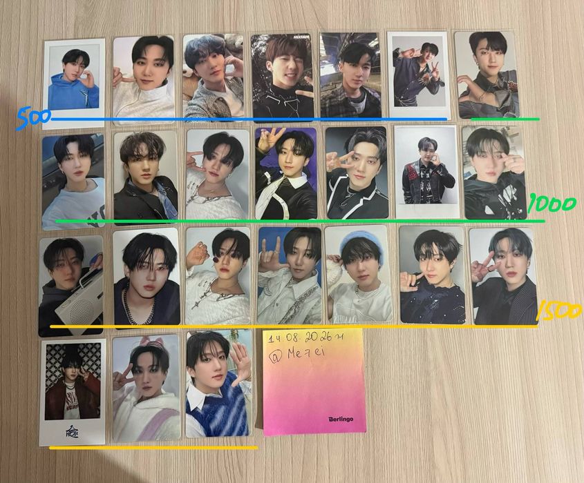 Карты Stray Kids unit