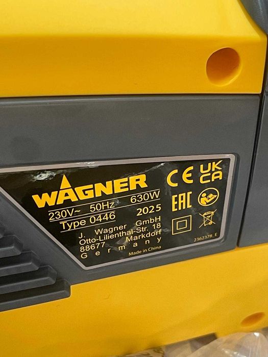 Aparat de vopsit si zugravit Wagner W690, 200 W, 800/1800 ml, debit vopsea 400 ml/min, furtun 3.5 m