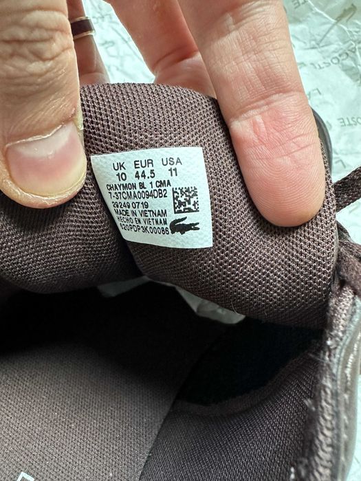 Pantofi sport piele Lacoste CHAYMON , marimea 44,5 , NOI