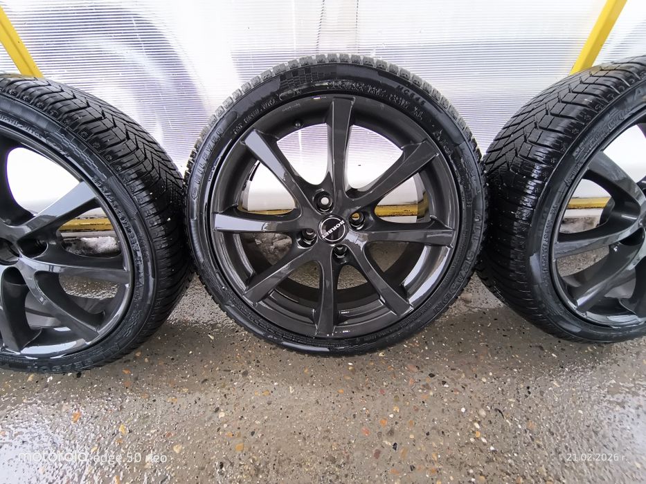 Джанти Borbet 4х100 17 цола с гуми 205 45 17