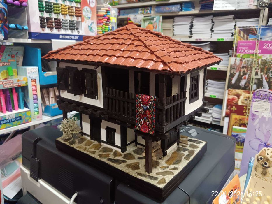 Макет на възрожденска къща