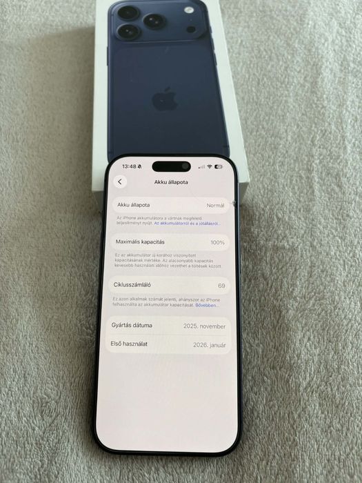 Iphone 17 Pro Deep Blue