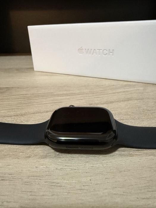 Apple Watch Series 11 Cellular 46mm Jet Black – Като Нов