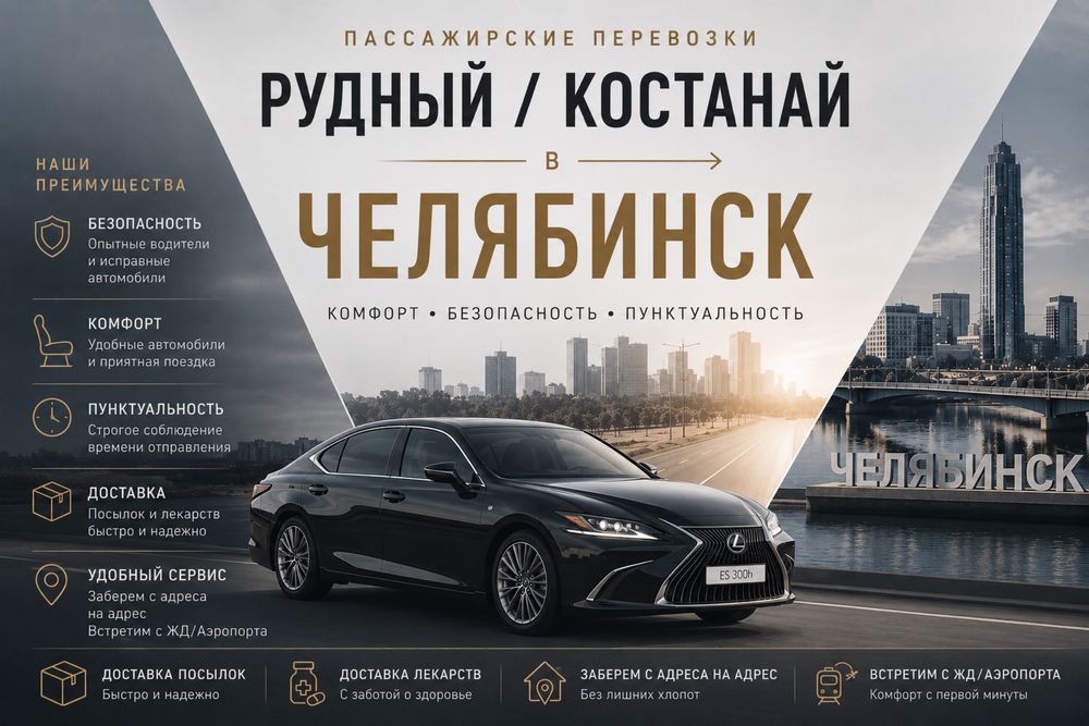 Такси в Челябинск