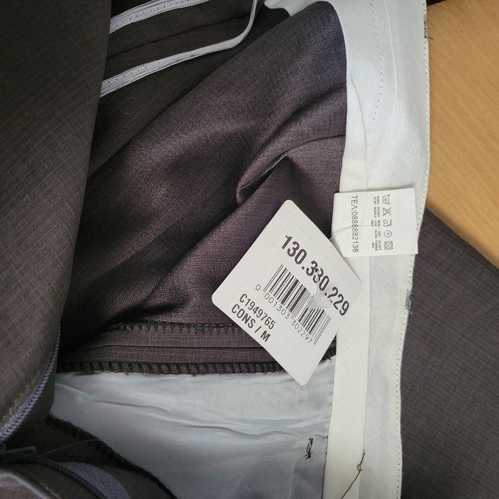 Pantaloni barbati stofa maro cafeniu M-L noi