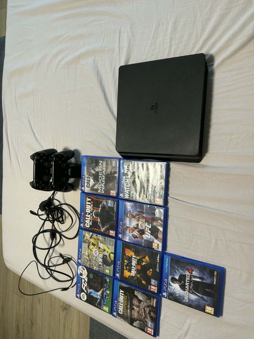 Ps 4 500гб с 2 джойстика