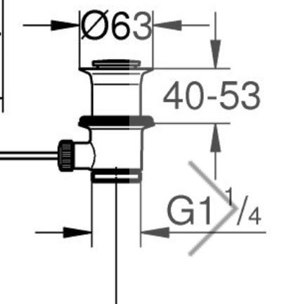 Донный клапан Grohe